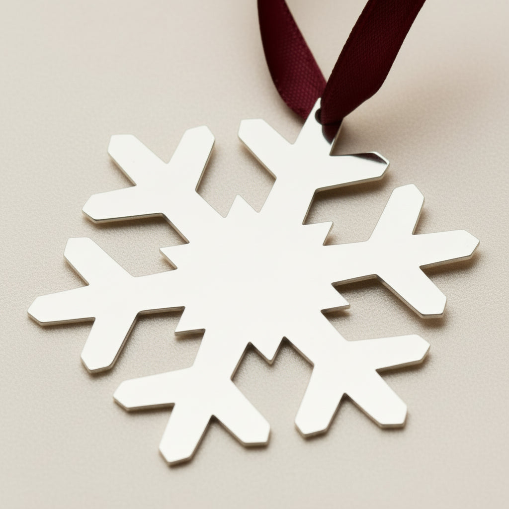 Silver Ornament - Snowflake (Limited Edition)