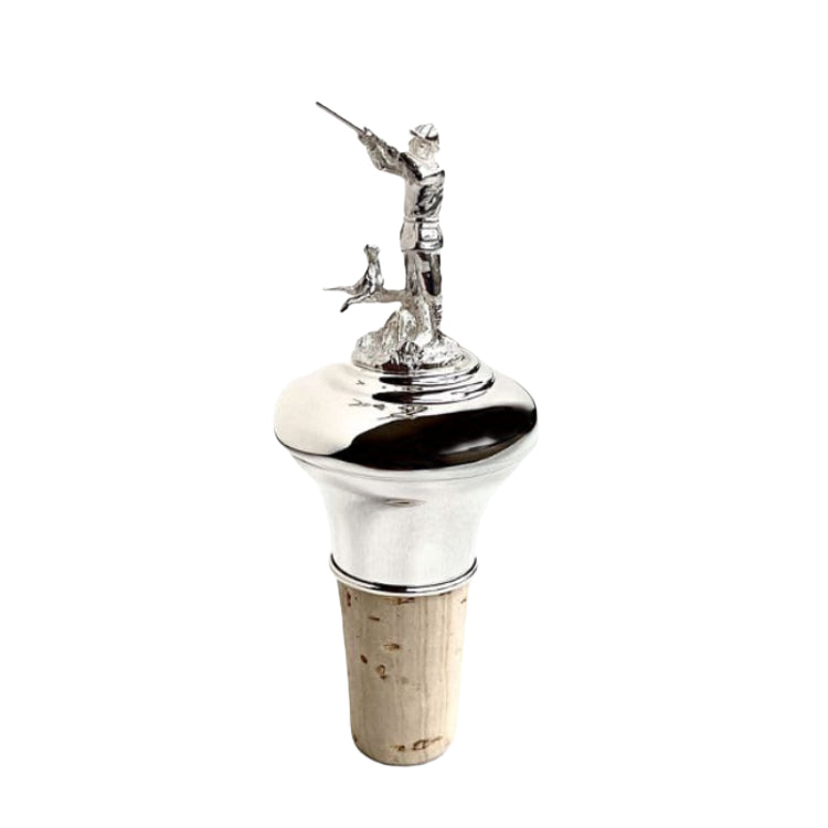 Silver Bottle Stopper (Hunter)