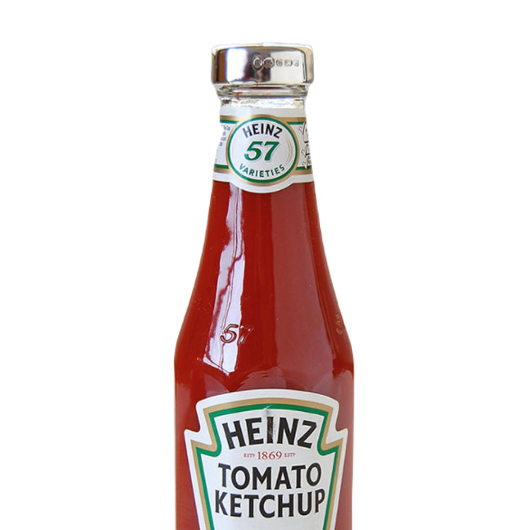 Silver Ketchup Lid