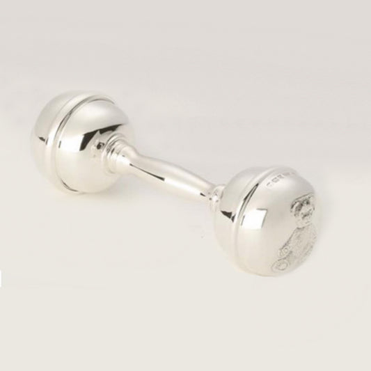 Sterling Silver Baby Rattle