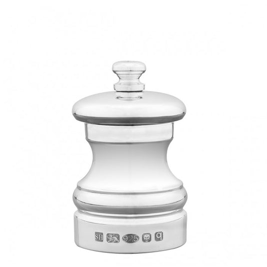 Silver 2.5" Capstan Salt and Pepper Mills