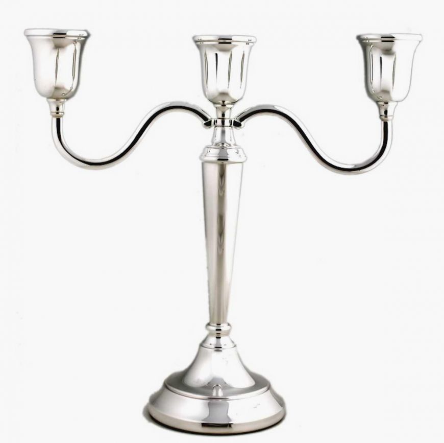 Sterling Silver Candelabra 3 Light