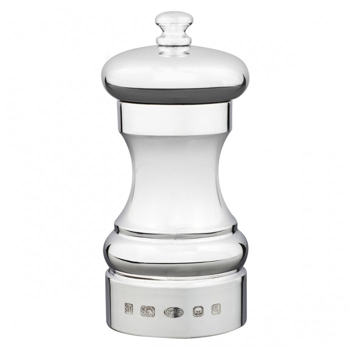 Silver 4" Capstan Salt and Pepper Mills