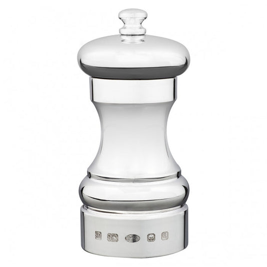 Silver 4" Capstan Salt and Pepper Mills
