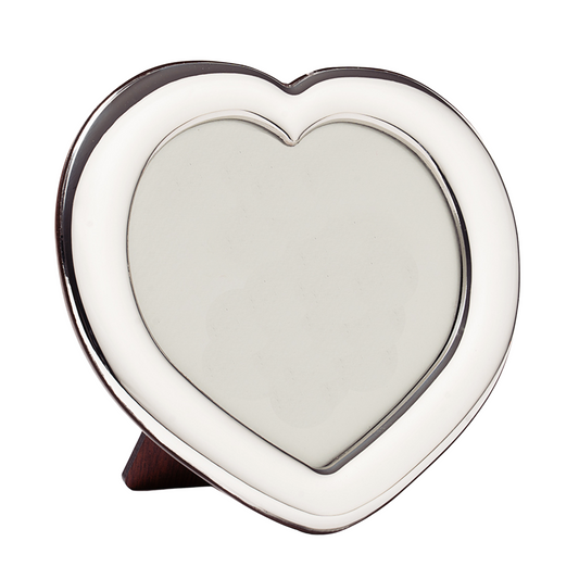 Silver Heart Shape Photo Frame (AG398)