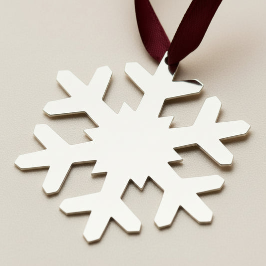 Silver Ornament - Snowflake (Limited Edition)