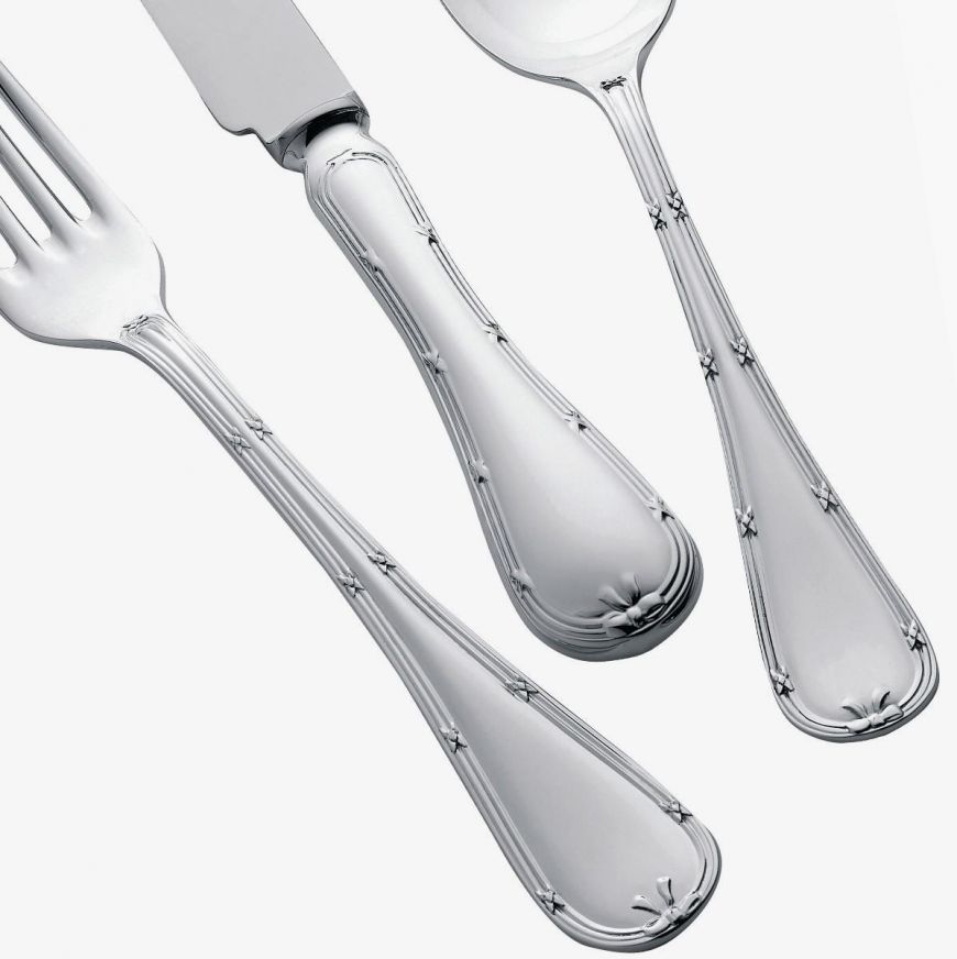 English Reed & Ribbon Design - Silver Plated Cutlery